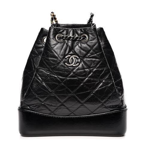 chanel gabrielle rucksack|authentic chanel backpack.